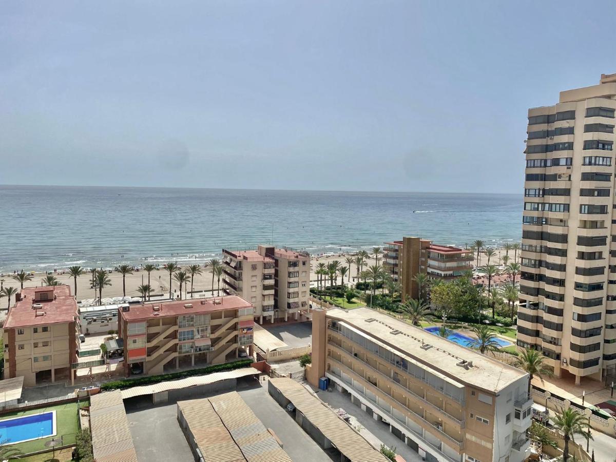 אליקאנטה T Hercules Apto 6 Pax Vistas Al Mar, Aire Ac Wifi Inmo Leo Playa De San Juan מראה חיצוני תמונה